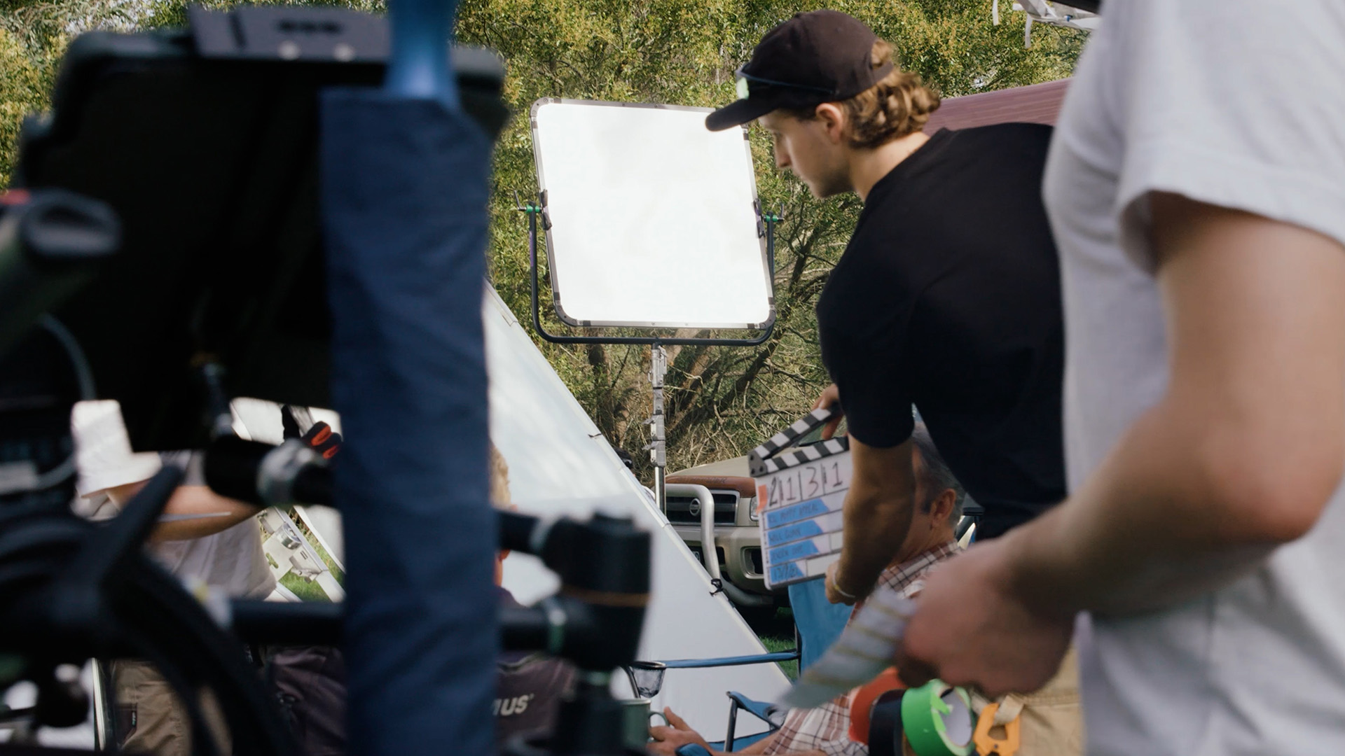 Comma Films services reel, still frame